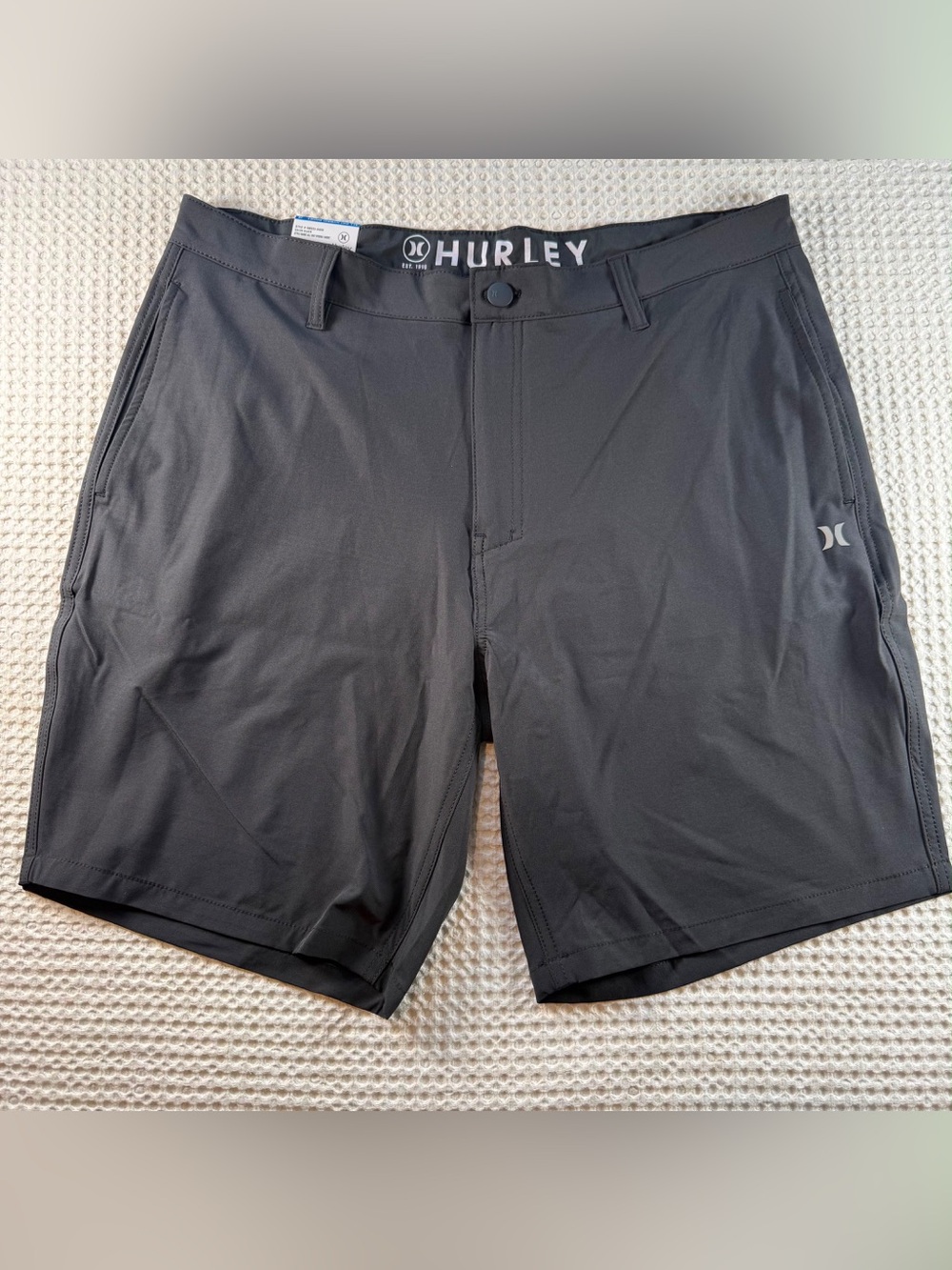 Hurley All Day Hybrid Shorts Men’s Size 38 Black 20” Stretch Quick Dry NWT